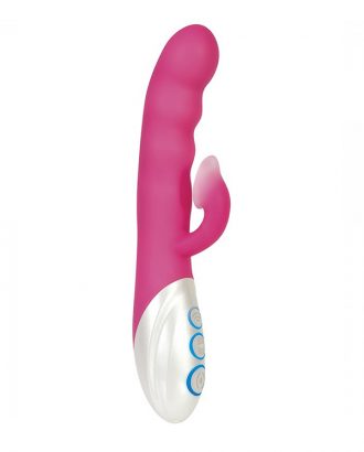 vibrador con estimulación de punto g y succionador clítoris evolved 