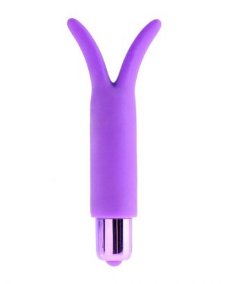 mini vibrador morado classix silicone fun vibe purple pipedream