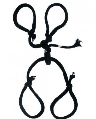 ataduras bondage silk rope hogtie pipedream